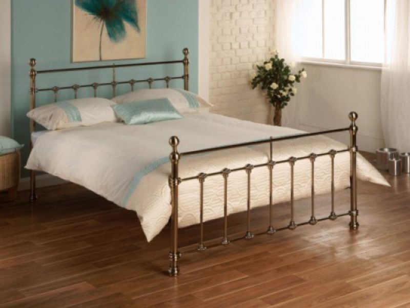 Limelight Tarvos 4ft6 Double Brass Metal Bed Frame