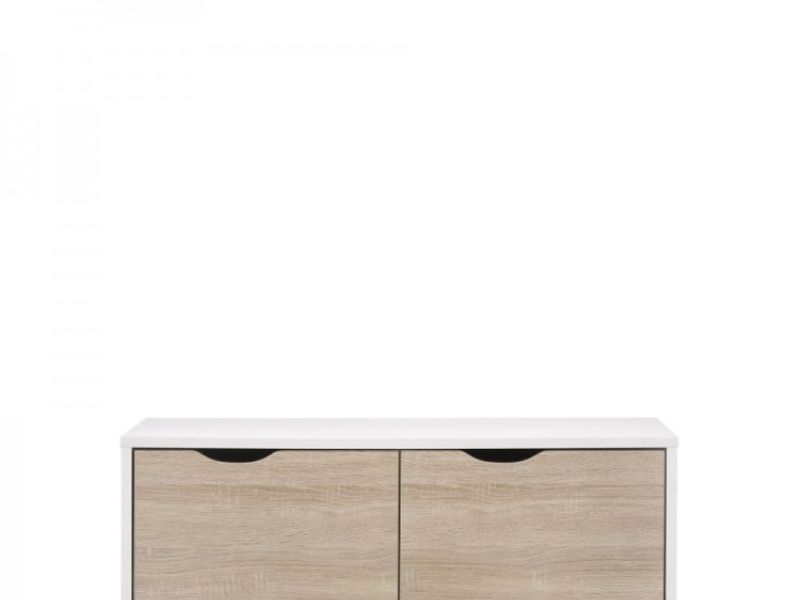 LPD Stockholm 2 Plus 2 Drawer Chest In White And Oak