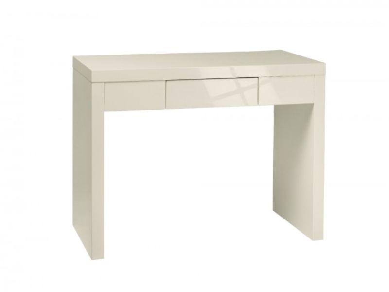 LPD Puro Dressing Table In Cream Gloss