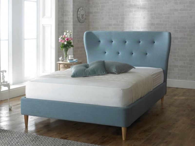 Limelight Aurora 6ft Super Kingsize Duck Egg Blue Fabric Bed Frame