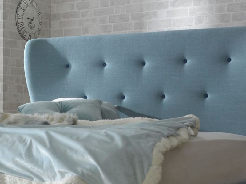 Limelight Aurora 6ft Super Kingsize Duck Egg Blue Fabric Bed Frame