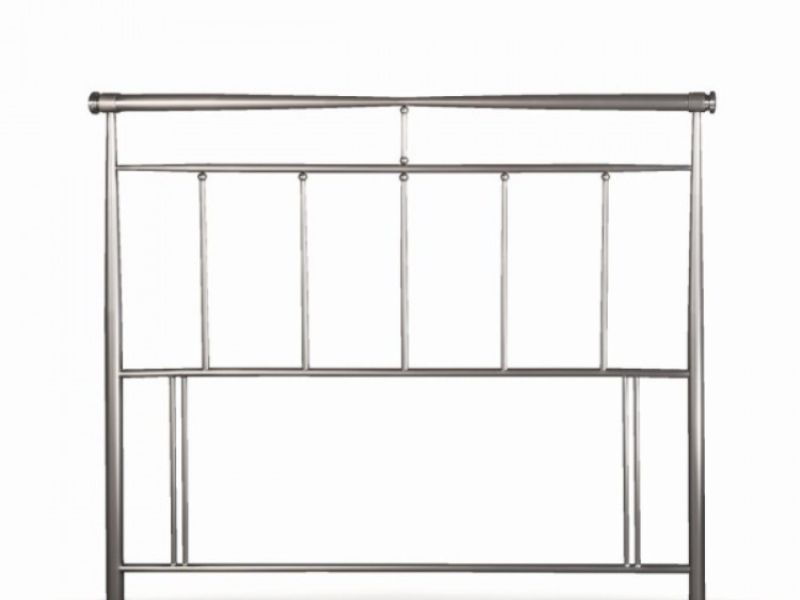 Limelight Eros 5ft Kingsize Satin Nickel Metal Headboard