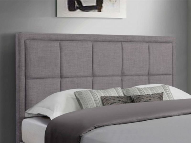 Birlea Hannover 5ft Kingsize Grey Fabric Bed Frame