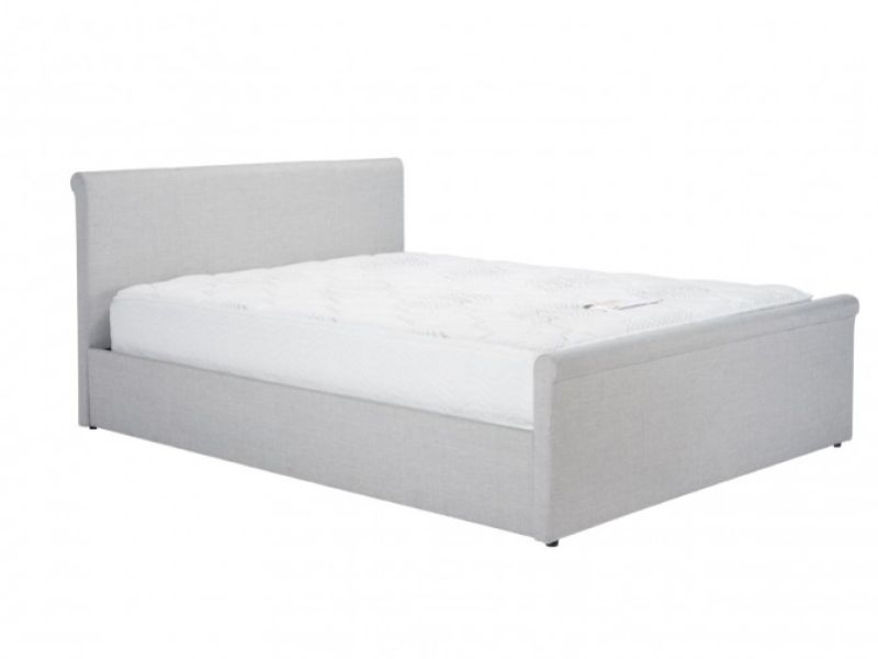 Birlea Stratus 4ft6 Double Grey Fabric Side Lift Ottoman Bed Frame