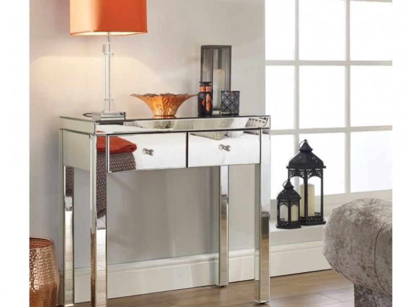 Birlea Seville 2 Drawer Mirrored Sideboard