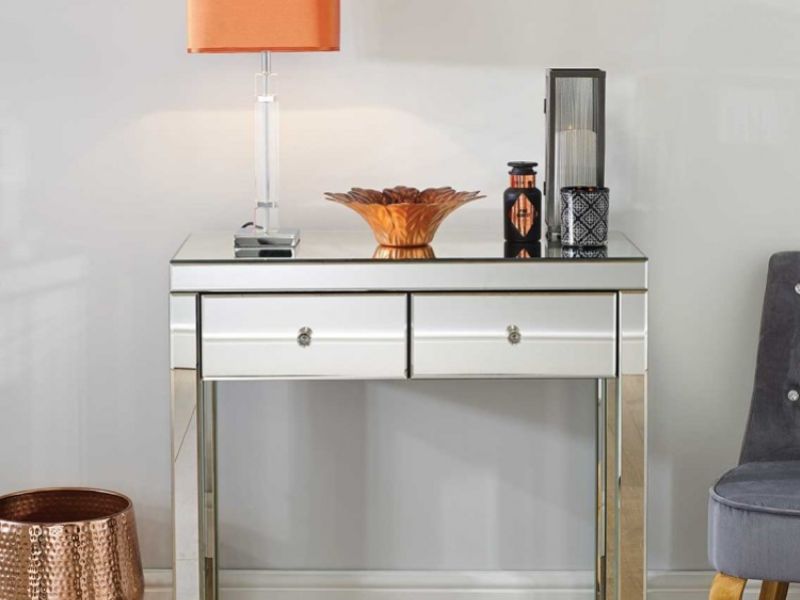 Birlea Seville 2 Drawer Mirrored Sideboard