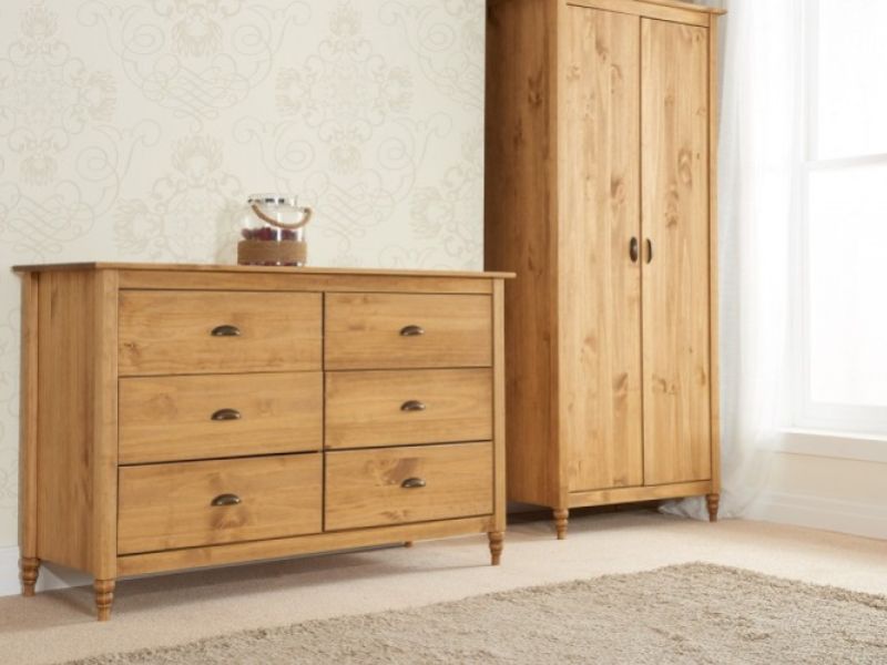 Birlea Pembroke Pine 6 Drawer Chest