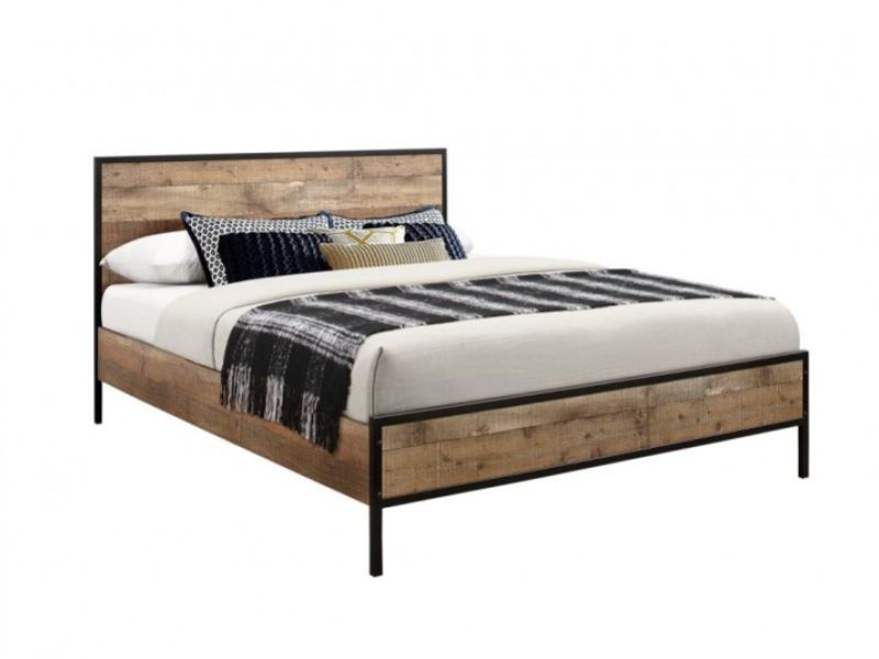 Birlea Urban 4ft Small Double Wooden Rustic Finish Bed Frame