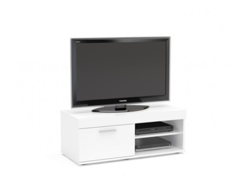Birlea Edgeware Small TV Unit In White