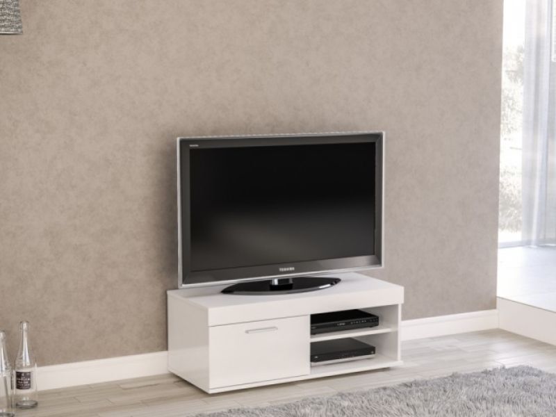 Birlea Edgeware Small TV Unit In White