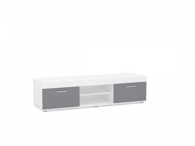 Birlea Edgeware TV Unit In White And Grey