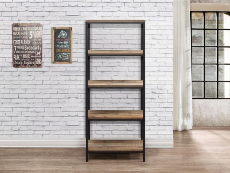 Birlea Urban Rustic Finish 5 Tier Bookcase