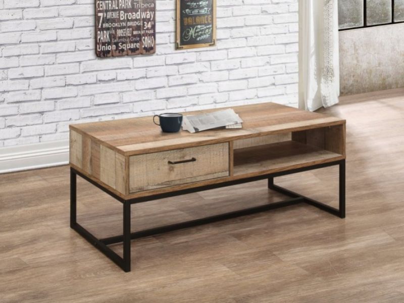 Birlea Urban Rustic 1 Drawer Coffee Table