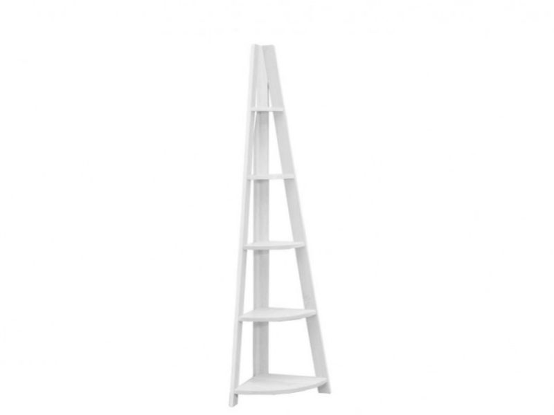 Birlea Dayton Corner Bookcase In White