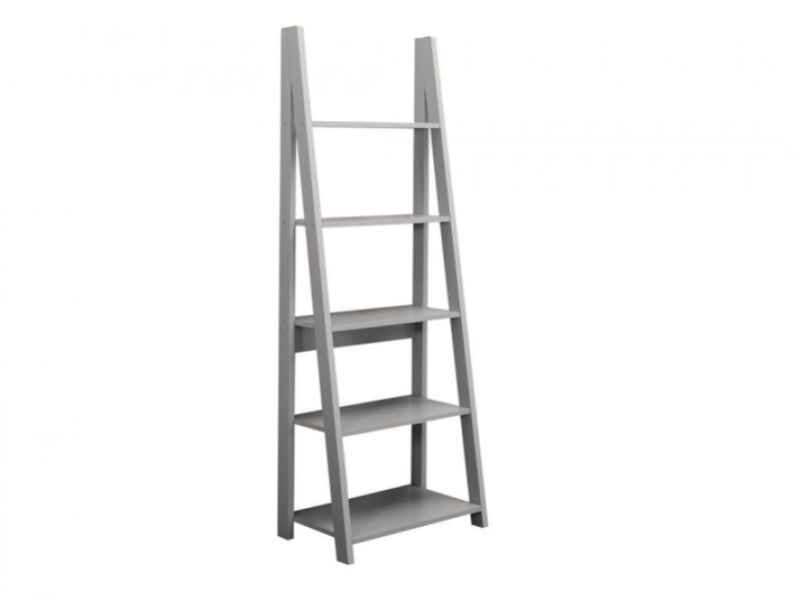 Birlea Dayton Ladder Bookcase In Grey