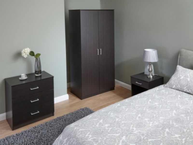 GFW Panama 3 Piece Bedroom Set In Espresso