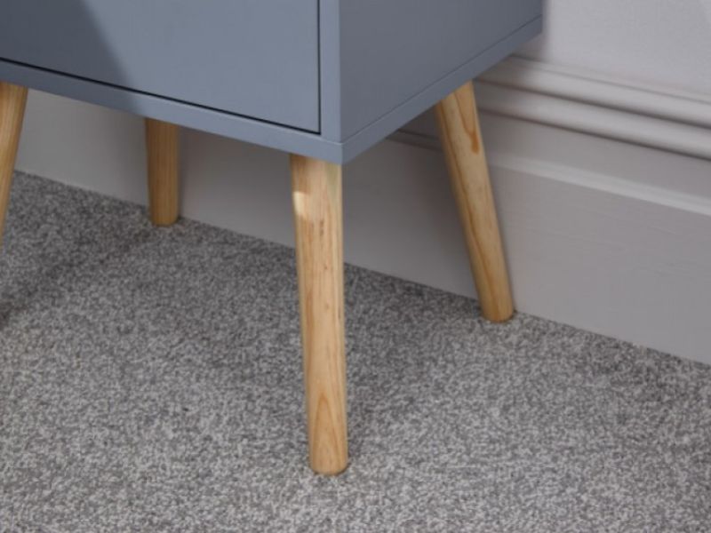 GFW Nyborg Bedside In Dark Grey