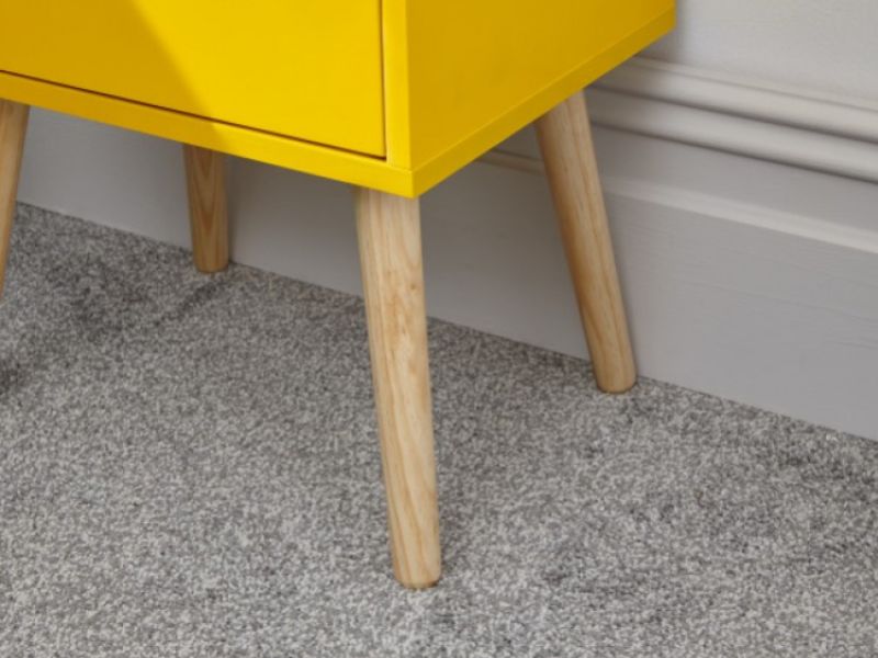 GFW Nyborg Bedside In Yellow