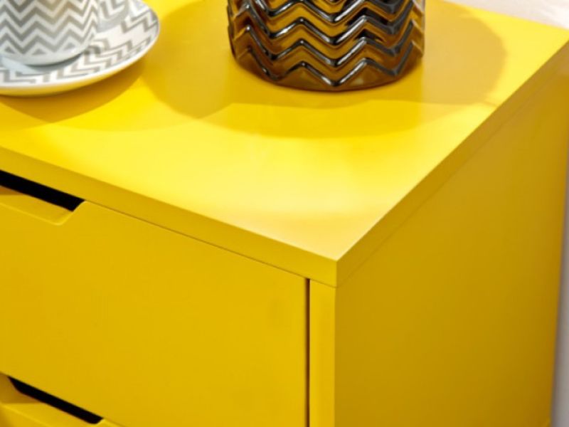 GFW Nyborg Bedside In Yellow