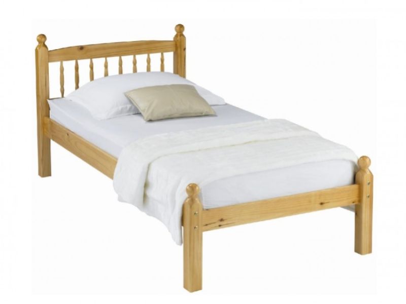 LPD Pamela 3ft Single Pine Wooden Bed Frame