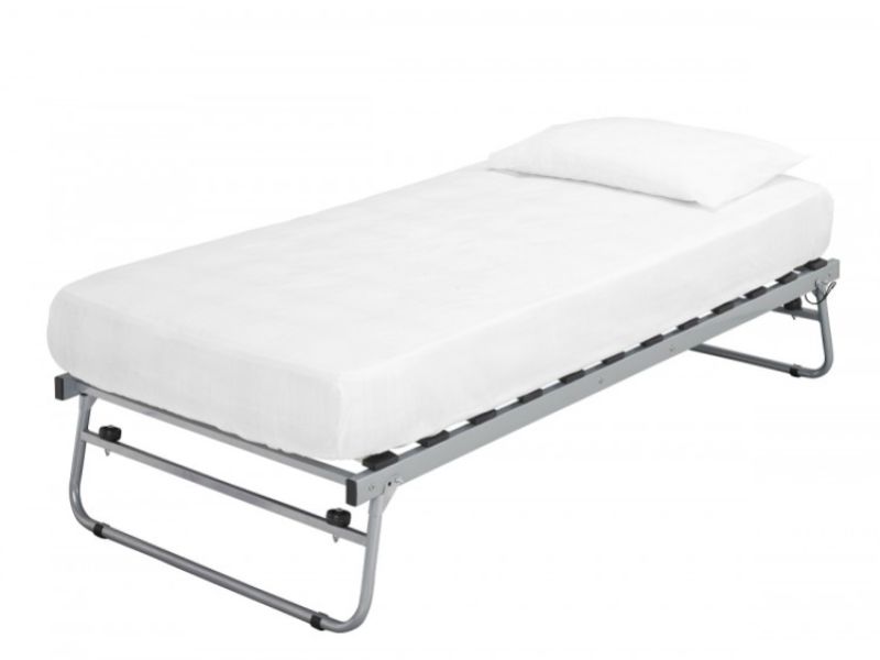 LPD Sienna 3ft Single Silver Metal Day Bed Frame