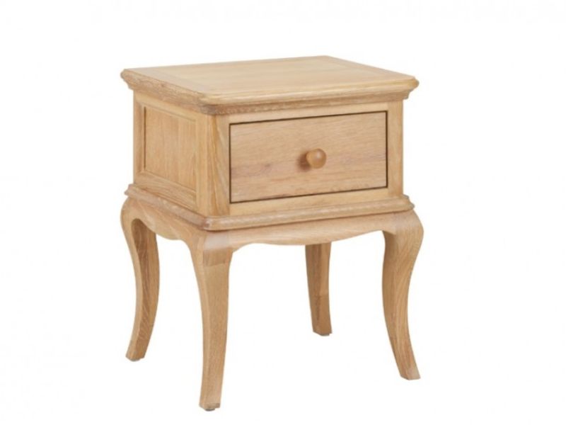 Birlea Jacques French Style Solid Oak Bedside