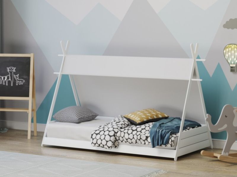 Flair Furnishings Apache Tipi Fun Bed In White