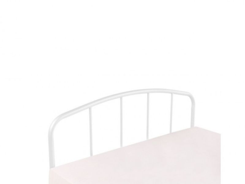 LPD Milton 4ft Small Double White Metal Bed Frame