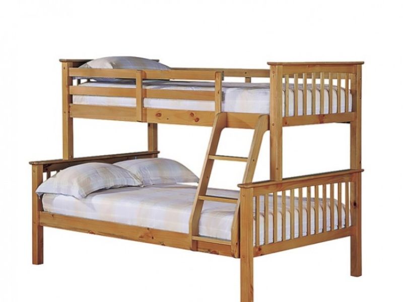 LPD Otto Pine Wooden Triple Sleeper Bunk Bed