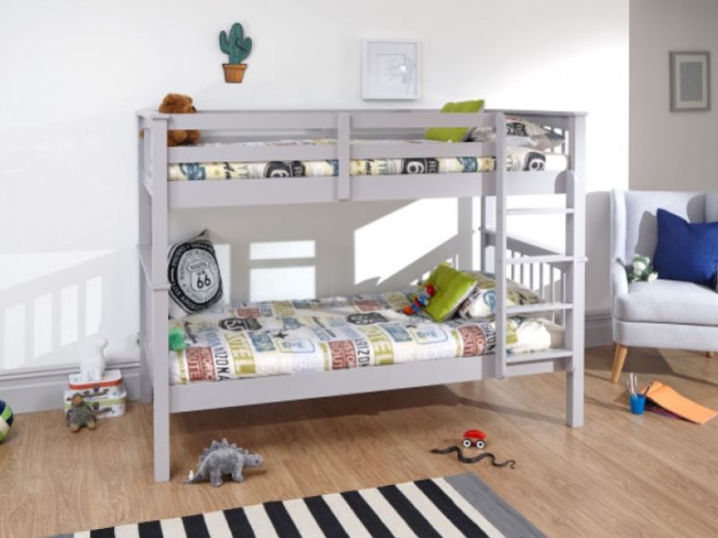 GFW Novaro Grey Wooden Bunk Bed