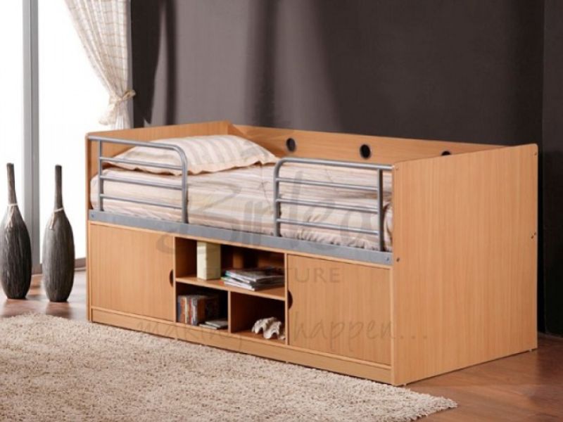 Birlea Oregon 3ft Single Wooden Cabin Bed