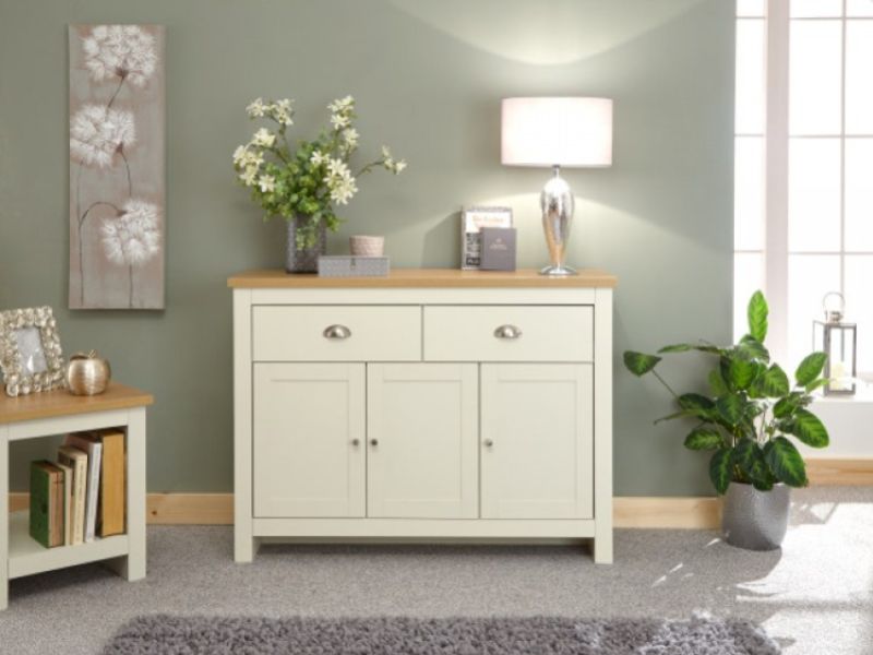 GFW Lancaster Large Sideboard in Cream