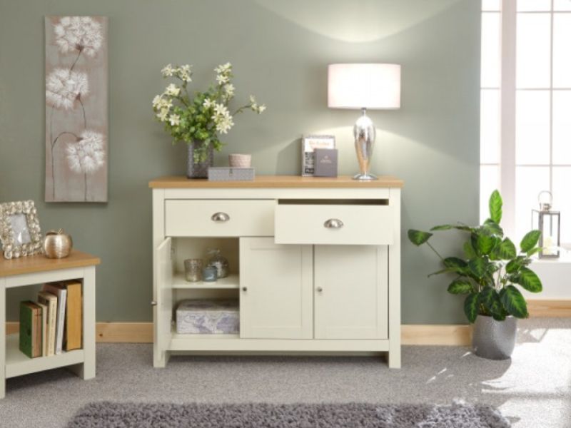 GFW Lancaster Large Sideboard in Cream