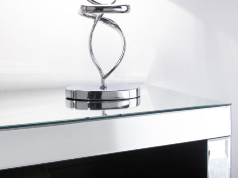 GFW Capri Console Table Mirrored