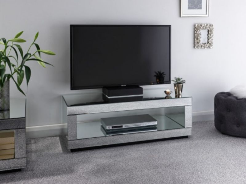 GFW Capri Cube TV Unit Mirrored