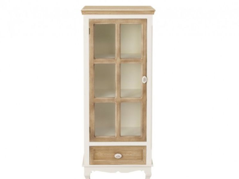 LPD Juliette Vintage Style Glass Display Unit