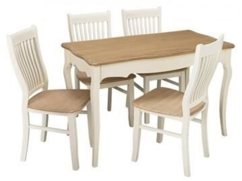 LPD Juliette Vintage Style Dining Table