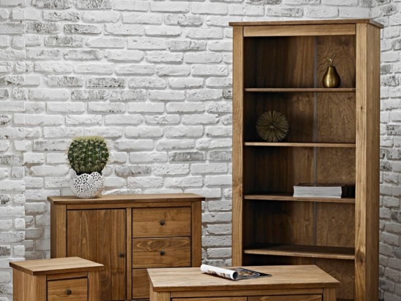 LPD Havana Pine Bookcase