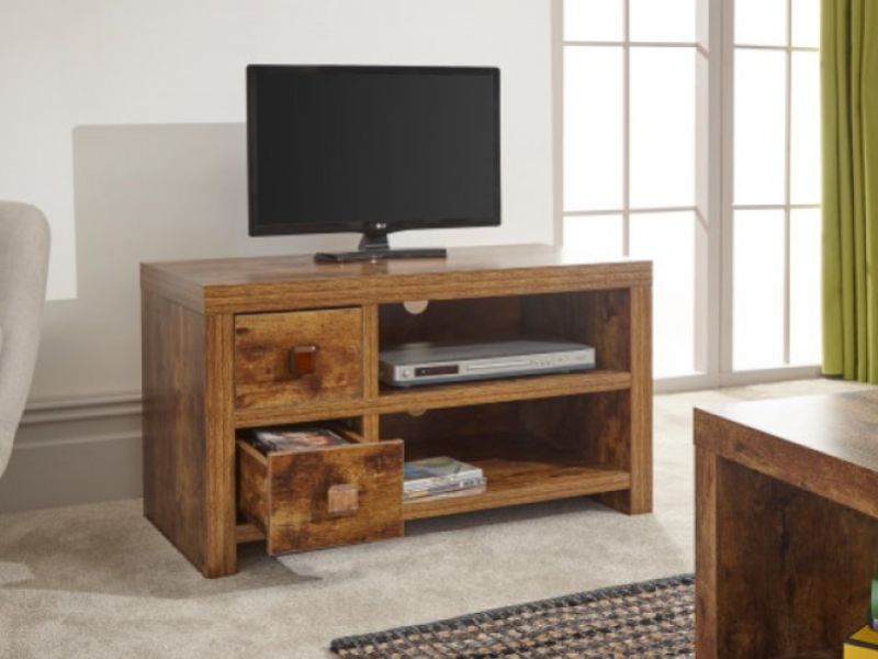 GFW Jakarta 2 Drawer TV Unit Mango