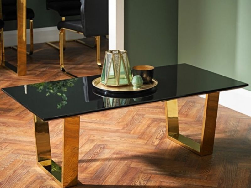 LPD Antibes Black Gloss Coffee Table