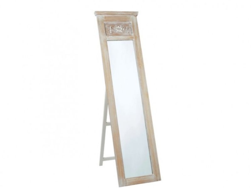 LPD Provence Weathered Oak Finish Mirror