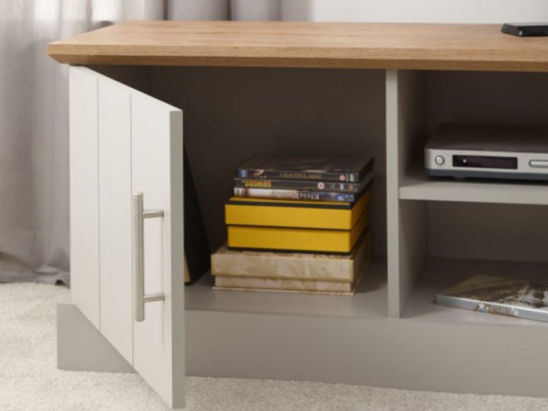 GFW Kendal Large TV Unit Grey