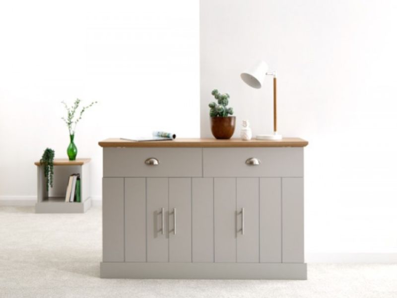 GFW Kendal Large Sideboard Grey