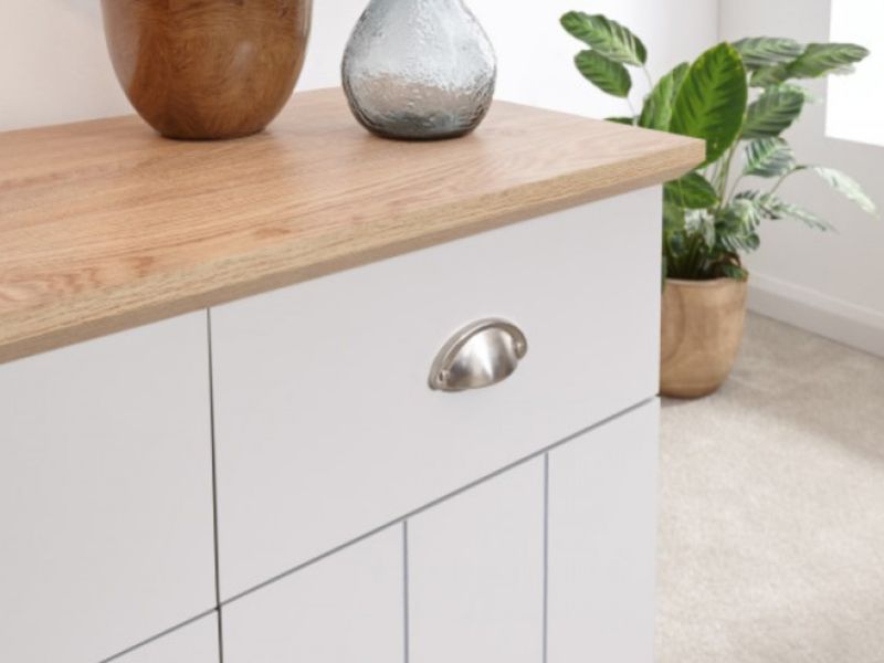 GFW Kendal Compact Sideboard Grey