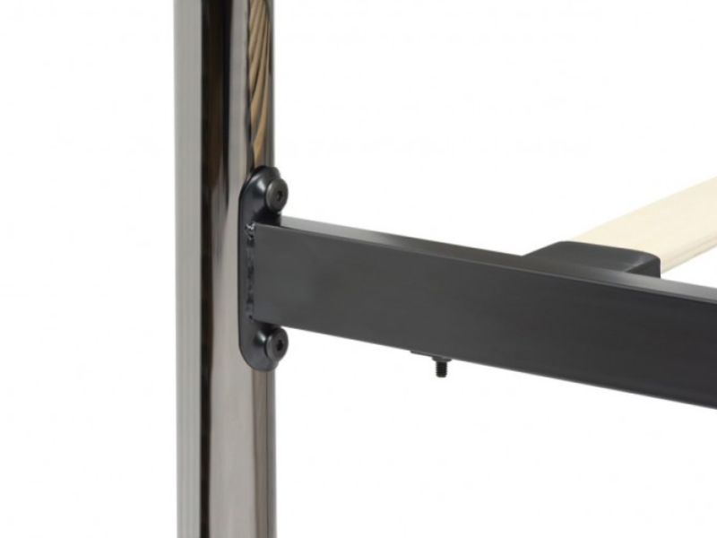 Birlea Victoria 4ft6 Double Black Nickel Metal Bed Frame