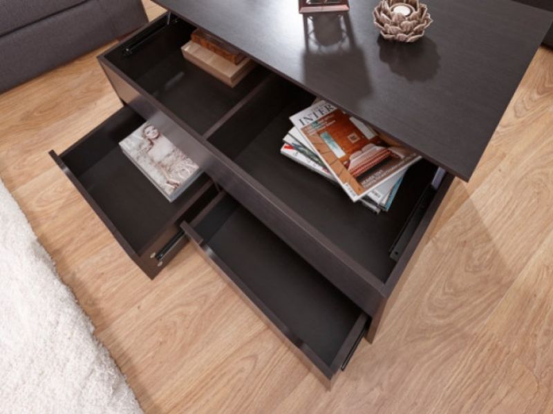 GFW Ultimate Storage Coffee Table in Espresso