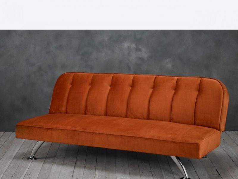 LPD Brighton Sofa Bed In Orange