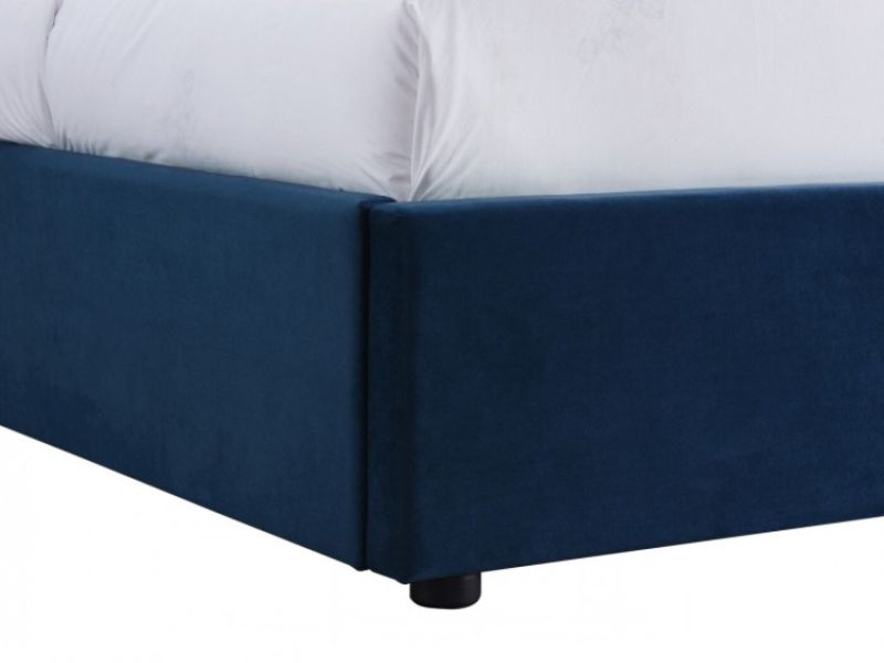 LPD Islington 4ft6 Double Blue Fabric Bed Frame