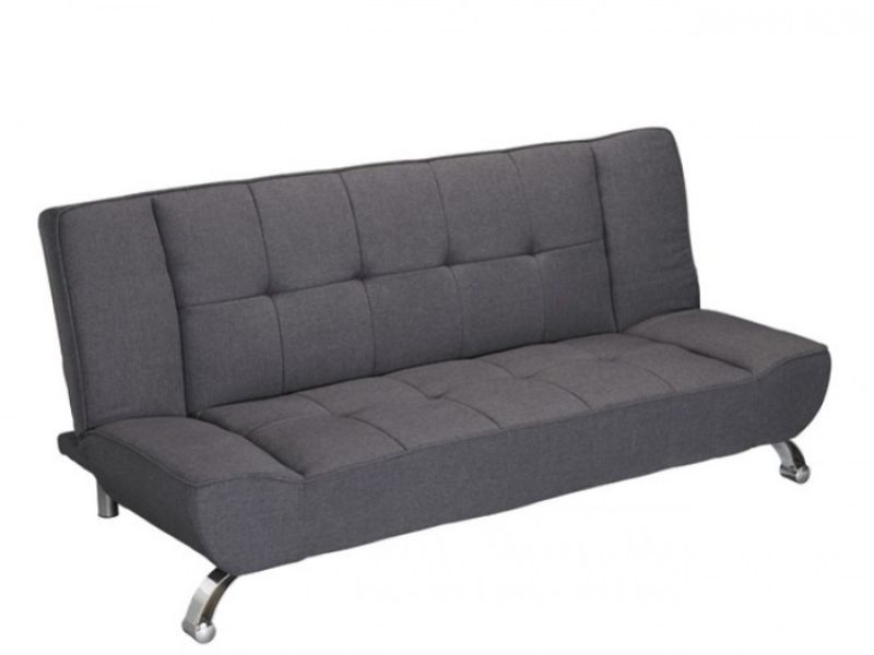 LPD Vogue Grey Fabric Sofa Bed