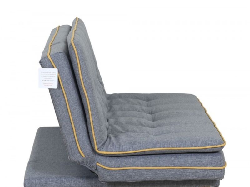 LPD Marcel Grey Fabric Sofa Bed